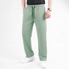 Sage Green Plain Interlock Trouser