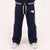 Navy CreamFleece Trouser