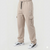 Sand Cotton Interlock Cargo Trouser