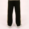 Black Cream Fleece Trouser