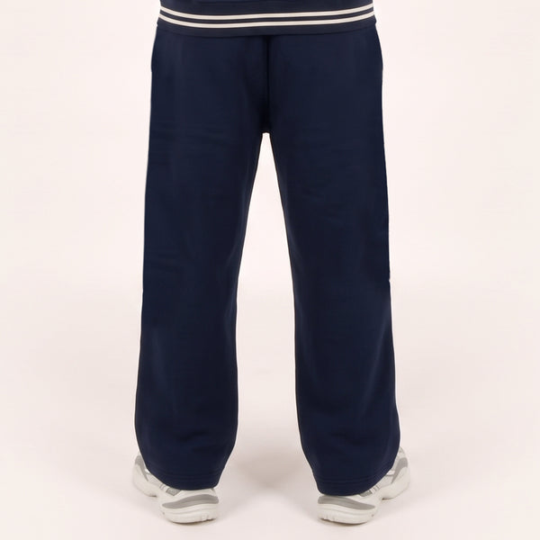 Navy CreamFleece Trouser