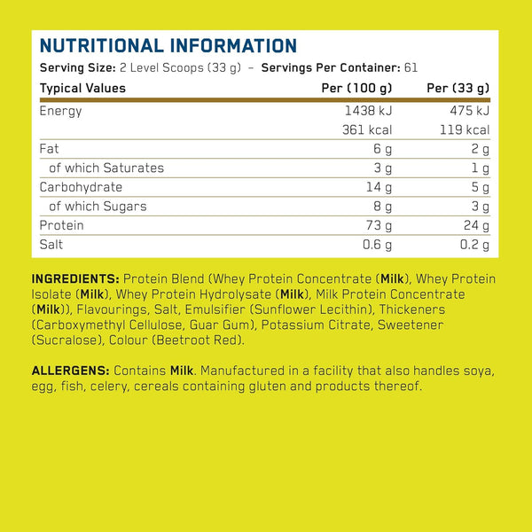 Applied Nutrition Critical Whey Protein Powder 24g Protein