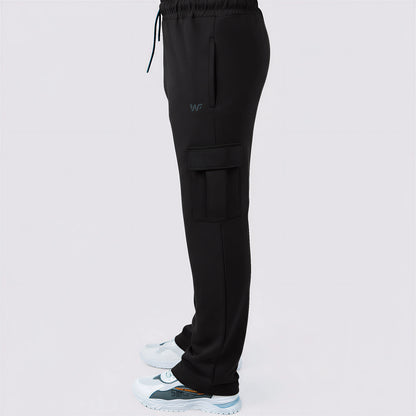 Pure Cotton Black Cargo Trouser