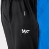 Black/Blue Micro Interlock Training Shorts