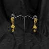 Gold Dangle Jhumka Earrings