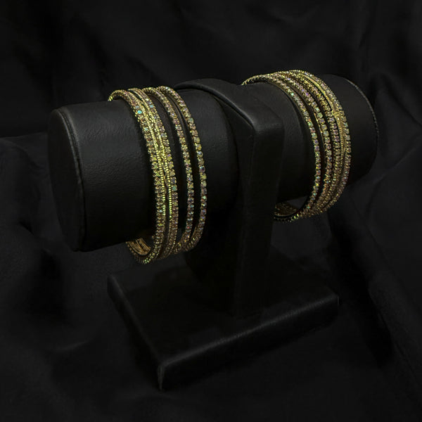 Gold Bangles Set