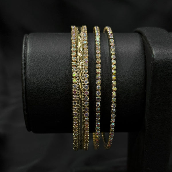 Gold Bangles Set