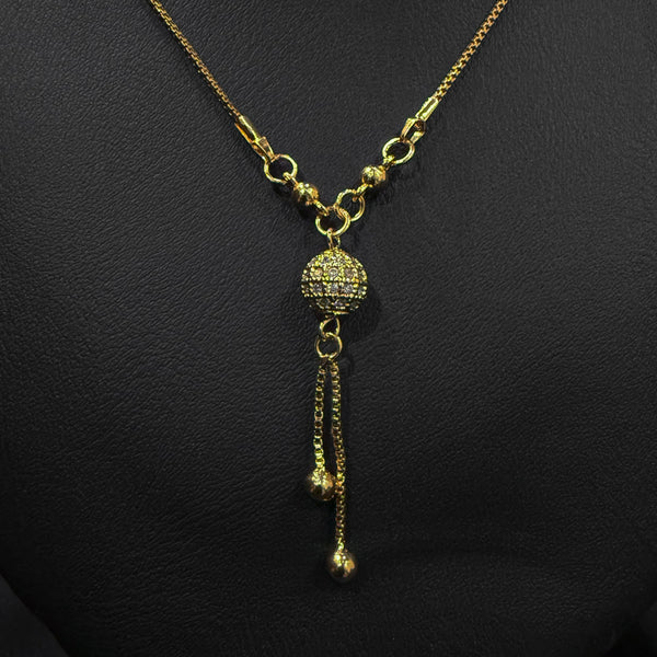 Ball Design Gold Pendant
