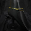 Gold Beads With Tear-Drop Shaped Anklet