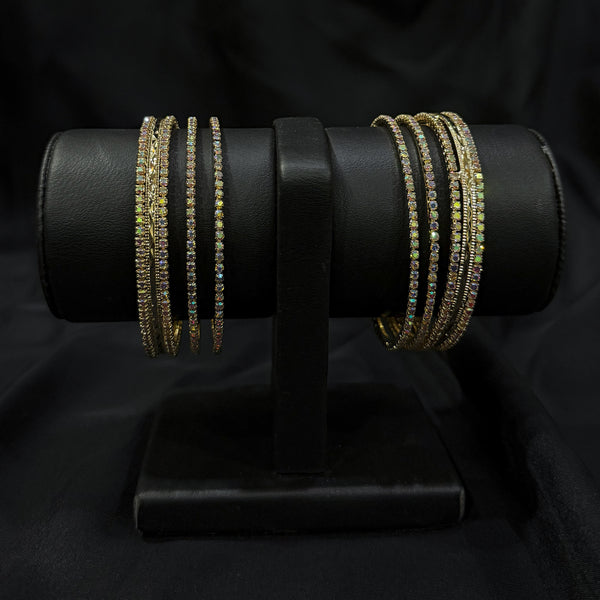 Gold Bangles Set