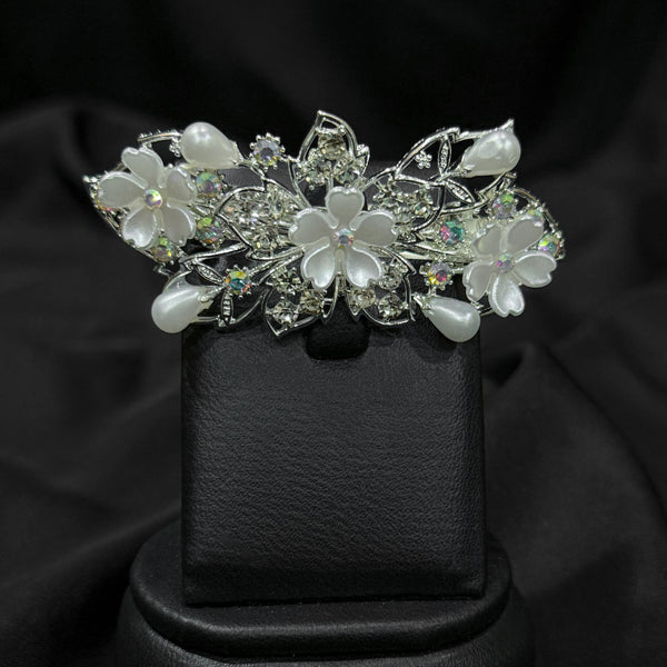 Silver-Toned Hair Clip
