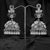 Oxidized Silver Jhumka