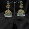 Oxidized Yellow Jhumka Earring