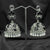 Oxidized Black Jhumka Earring