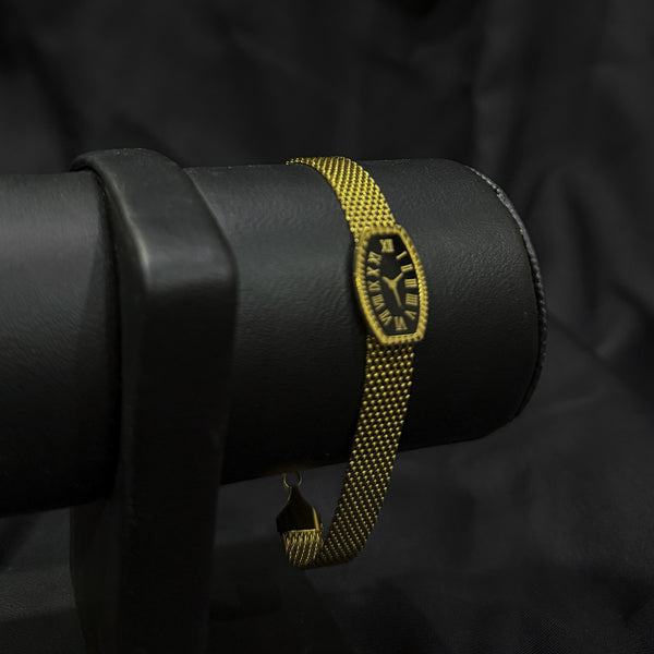 Gold Watch Style Bracelet