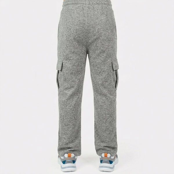 Pure cotton Gray kint Cargo Trouser