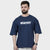 Weartofit Navy Blue Plain Tshirt