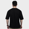Weartofit Black Plain Tshirt