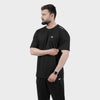 Dryfit Black Tracksuit with reflectors