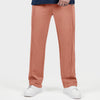 Orange Double Stitch loose fit Trousers