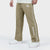 Weartofit Light Brown Double Stripes Trousers