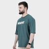 Weartofit Green Plain Tshirt