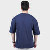 Navy Blue Flower T-Shirt