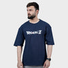 Navy Blue Dragon Ball Z Back Print TShirt