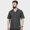 Charcoal Ottoman Textured Shirt
