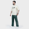 Weartofit Dumbell Off-White and Green Tracksuit