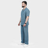 Teal Blue Ottoman Textured Co-ord Set