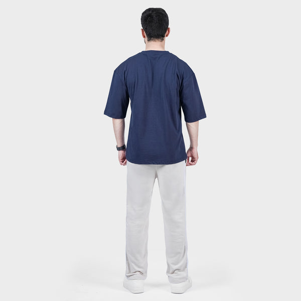 Weartofit Dumbell Navy and Off-White Tracksuit