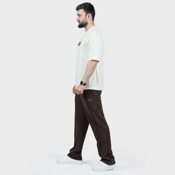 Weartofit off-White and Brown Tracksuit