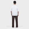 Weartofit White and Chocolate Brown Tracksuit