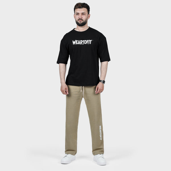 Weartofit Black and Brown Tracksuit