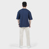 Weartofit Navy Blue and Off-White Tracksuit
