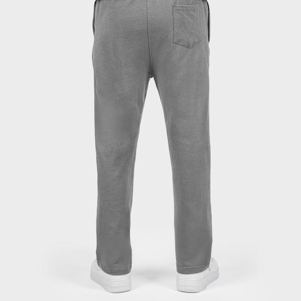 Gray single Stitch loose fit Trousers