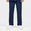 Navy Ottoman Textured Trouser