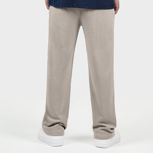 Sand Double Stitch loose fit Trousers