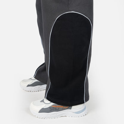 Unisex Charcoal Baggy Style Trouser