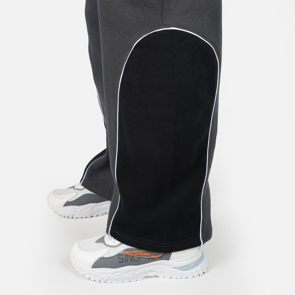 Unisex Charcoal Baggy Style Trouser