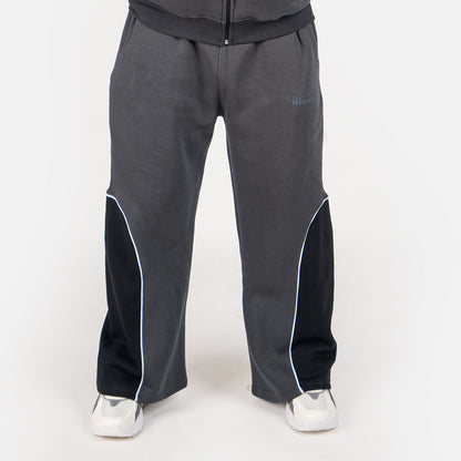 Unisex Charcoal Baggy Style Trouser