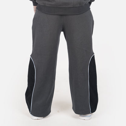 Unisex Charcoal Baggy Style Trouser