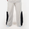 Unisex Silver Gray Baggy Style Trouser