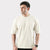 Off White Interlock Cotton Tshirt
