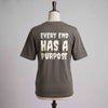 THE END Mocha Brown Tshirt