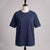 Navy Plain Lycra Cotton Tshirt