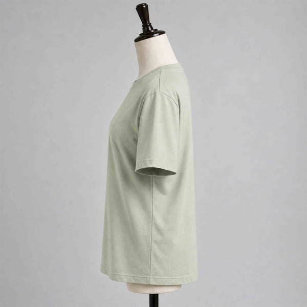 Steal Grey Lycra Cotton Tshirt