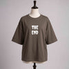 THE END Mocha Brown Tshirt