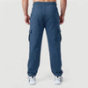 Teal Blue Interlock Cargo Trouser